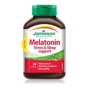 قرص ملاتونین Melatonin Stress & Sleep Support جیمیسون (30 عددی)