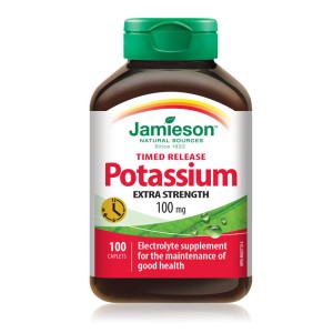 قرص پتاسیم Potassium 100mg جیمیسون (100 عددی)