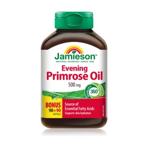 قرص روغن گل مغربی Evening Primrose Oil 500mg جیمیسون (180 عددی)