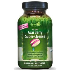 قرص پاکسازی کبد 10Day Acai Berry Super-Cleanse Irwin Naturals ایروین نچرالرز (60 عددی)