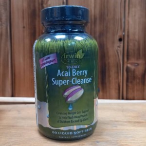 قرص پاکسازی کبد 10Day Acai Berry Super-Cleanse Irwin Naturals ایروین نچرالرز (60 عددی)