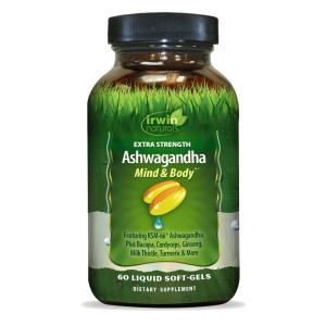 قرص عصاره آشواگاندا Ashwagandha 675mg Irwin Naturals ایروین نچرالز (60 عددی)