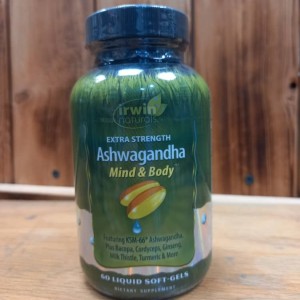 قرص عصاره آشواگاندا Ashwagandha 675mg Irwin Naturals ایروین نچرالز (60 عددی)