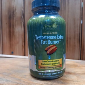 قرص افزایش تستوسترون و چربی سوز Testosterone-Extra Fat Burner Irwin Naturals ایروین نچرالز (60 عددی)