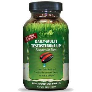 قرص افزایش روزانه تستوسترون Daily-Multi Testosterone UP Booster for Men™ Irwin Naturals ایروین نچرالز (60 عددی)