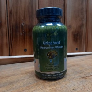 قرص عصاره جینکو بیلوبا Ginkgo-Smart 120mg Irwin Naturals ایروین نچرالز (60 عددی)