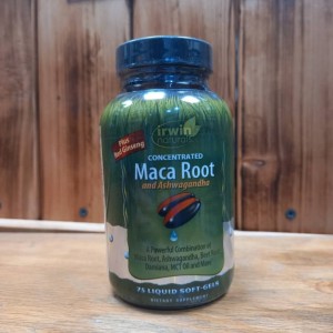 قرص ماکا و آشواگاندا Maca Root and Ashwagandha Irwin Naturals ایروین نچرالز (60 عددی)