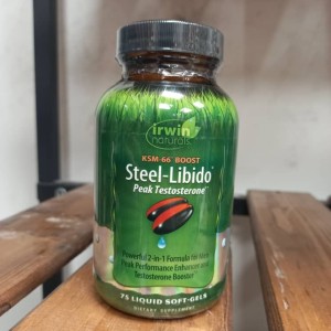 قرص نهایت تستوسترون Steel-Libido Peak Testosterone Irwin Naturals ایروین نچرالز (75 عددی)