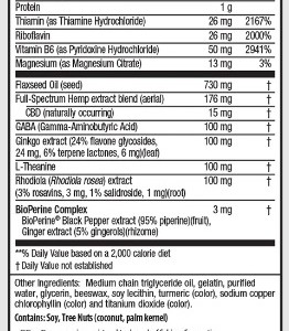 قرص تسکین استرس CBD +Stress Defy Irwin Naturals ایروین نچرالز (84 عددی)