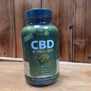 قرص تسکین استرس CBD +Stress Defy Irwin Naturals ایروین نچرالز (84 عددی)