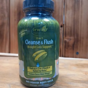 قرص شستشوی گوارش 2in1 Cleanse & Flush Weight Loss Support Irwin Naturals ایروین نچرالز (60  عددی)