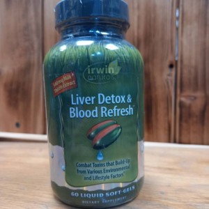 قرص پاکسازی بدن Liver Detox & Blood Refresh Irwin Naturals ایروین نچرالز (60  عددی)