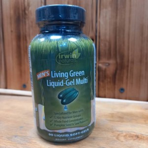 قرص مولتی ویتامین Men's Living Green Multi Irwin Naturals ایروین نچرالز (90 عددی)