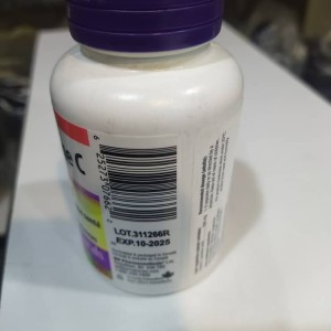 قرص ویتامین C 500mg وبر Webber Naturals (60 عددی)