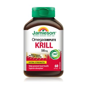 قرص امگا 3 Jamieson Omega 3 Complete Krill Oil جیمیسون  (100 عددی)