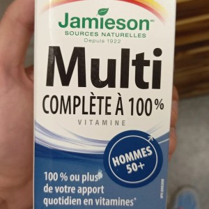 مولتی ویتامین آقایان بالای 50 سال Jamieson جیمیسون (90 عددی)