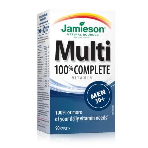 مولتی ویتامین آقایان بالای 50 سال Jamieson جیمیسون (90 عددی)