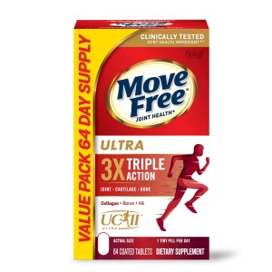 قرص موو فری Move Free® 3X Ultra Triple Action With Type II Collagen & Boron