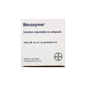 آمپول ب کمپلکس بکوزیم بایر آلمان Becozyme Bayer (12 عددی)