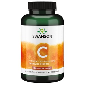 قرص ویتامین Swanson C 1000mg سوانسون (90 عددی)