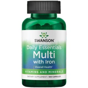کپسول مولتی ویتامین مینرال Swanson Multi and Mineral Daily سوانسون (100 عددی)