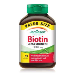 قرص بیوتین Jamieson Biotin 10.000mcg جیمیسون (90 عددی)