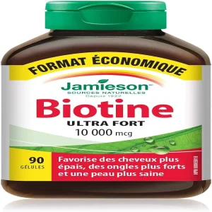 قرص بیوتین Jamieson Biotin 10.000mcg جیمیسون (90 عددی)