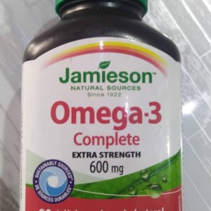 قرص امگا 3  Jamieson Omega جیمیسون  (80 عددی)