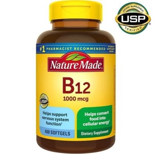 قرص ویتامین B12 1000mcg نیچرمید Nature Made (400 عددی)