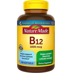 قرص ویتامین B12 1000mcg نیچرمید Nature Made (400 عددی)