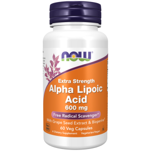 قرص آلفا لیپوئیک اسید NOW Alpha Lipoic Acid 600mg (60 عددی)