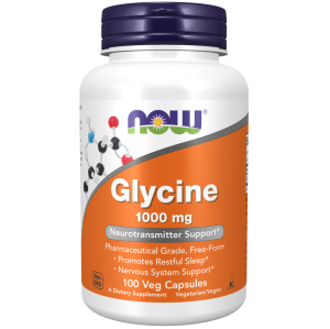 کپسول گلیسین NOW Glycine 1000mg (100 عددی)