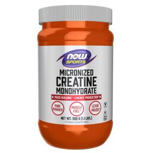 پودر کراتین مونوهیدرات میکرونیزه NOW Creatine Monohydrate Micronized Powder 4200mg (500 گرم)