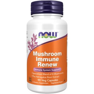 قرص قارچ NOW Mushroom Complex  Immune Renew (90 عددی)