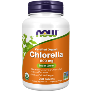 قرص کلروفیل و بتاکاروتن Chlorella 500mg (200 عددی)