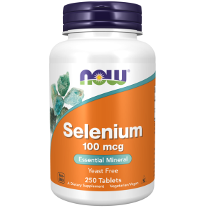 قرص سلنیوم NOW Selenium 100mcg (250 عددی)