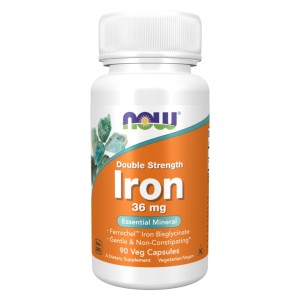 قرص آهن NOW Iron 36mg Double Strength (90 عددی)