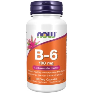 کپسول ویتامین NOW B6 100mg (100 عددی)