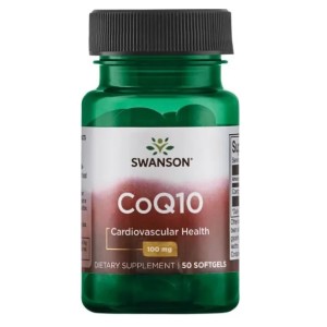 سافت ژل کوآنزیم Coenzyme Q10 100mg سوانسون (50 عددی)