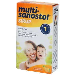 شربت مولتی ویتامین کودک Multi Vitamin Sanostol Sirup (300 میل)