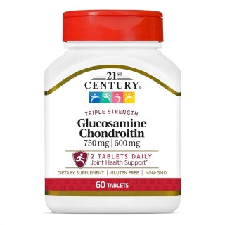 قرص تقویتی مفاصل گلوکوزامین Glucosamine Relief 1.000mg قرن 21 (120 عددی)