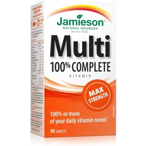 مولتی ویتامین قدرتمند Jamieson Max Strength جیمیسون (90 عددی)