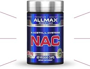 قرص استیل سیستین ALLMAX NAC N-Acetyl-L-Cysteine 600mg (60 عددی)