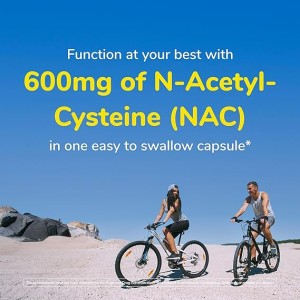 قرص استیل سیستین Twinlab NAC N-Acetyl-L-Cysteine 600mg (60 عددی)