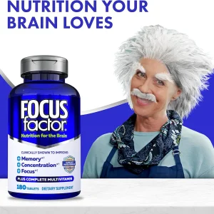تقویت کننده مغز و حافظه Focus Factor Adults Extra Strength (150 عددی)