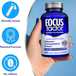 تقویت کننده مغز و حافظه Focus Factor Adults Extra Strength (150 عددی)