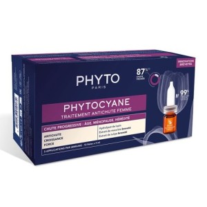 سرم ضد ریزش مو فیتوسان بانوان Phyto Phytocyane Women Hair Loss (12 ویال)