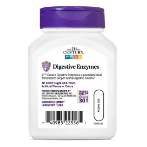 قرص آنزیم های گوارشی Enzymes Digestives قرن 21 (60 عددی)