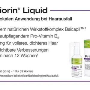 اسپری لیکوئید پریورین بایر Priorin Liquid for Hair Loss Bayer (50 میل)