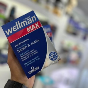 قرص ویتامین آقایان ولمن Wellman Max ویتابیوتیکس (30 عددی)